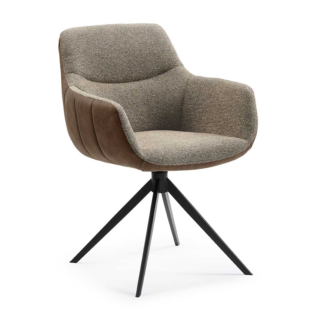 Chair Ferrara - Brown + Olive