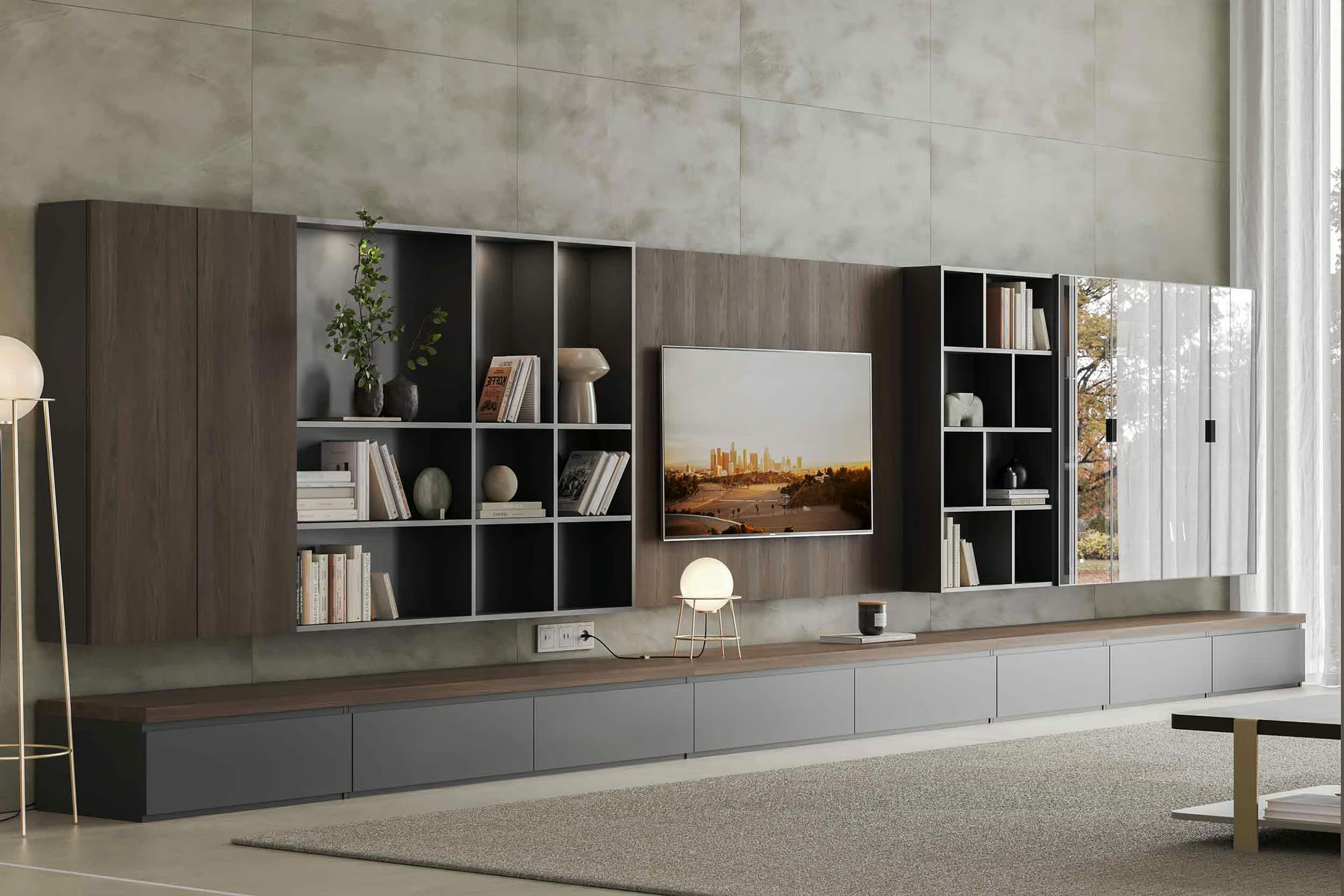 TV Unit Infinity (Aral) Option 5