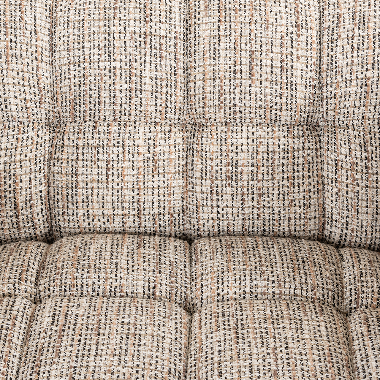 Sofa Huxley trendy nature / Brushed gold (Be Trendy 01 Nature) - 230x91cm
