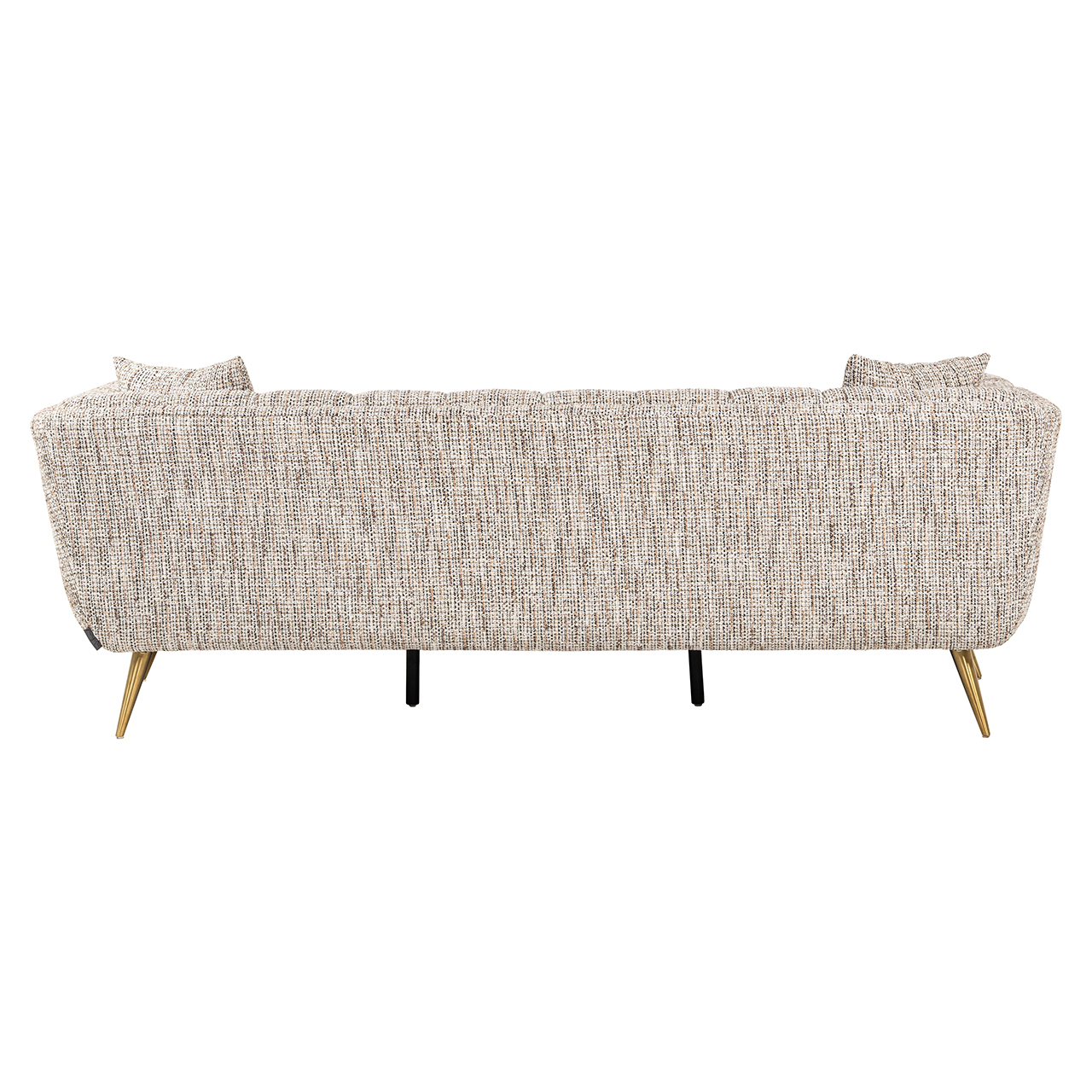 Sofa Huxley trendy nature / Brushed gold (Be Trendy 01 Nature) - 230x91cm