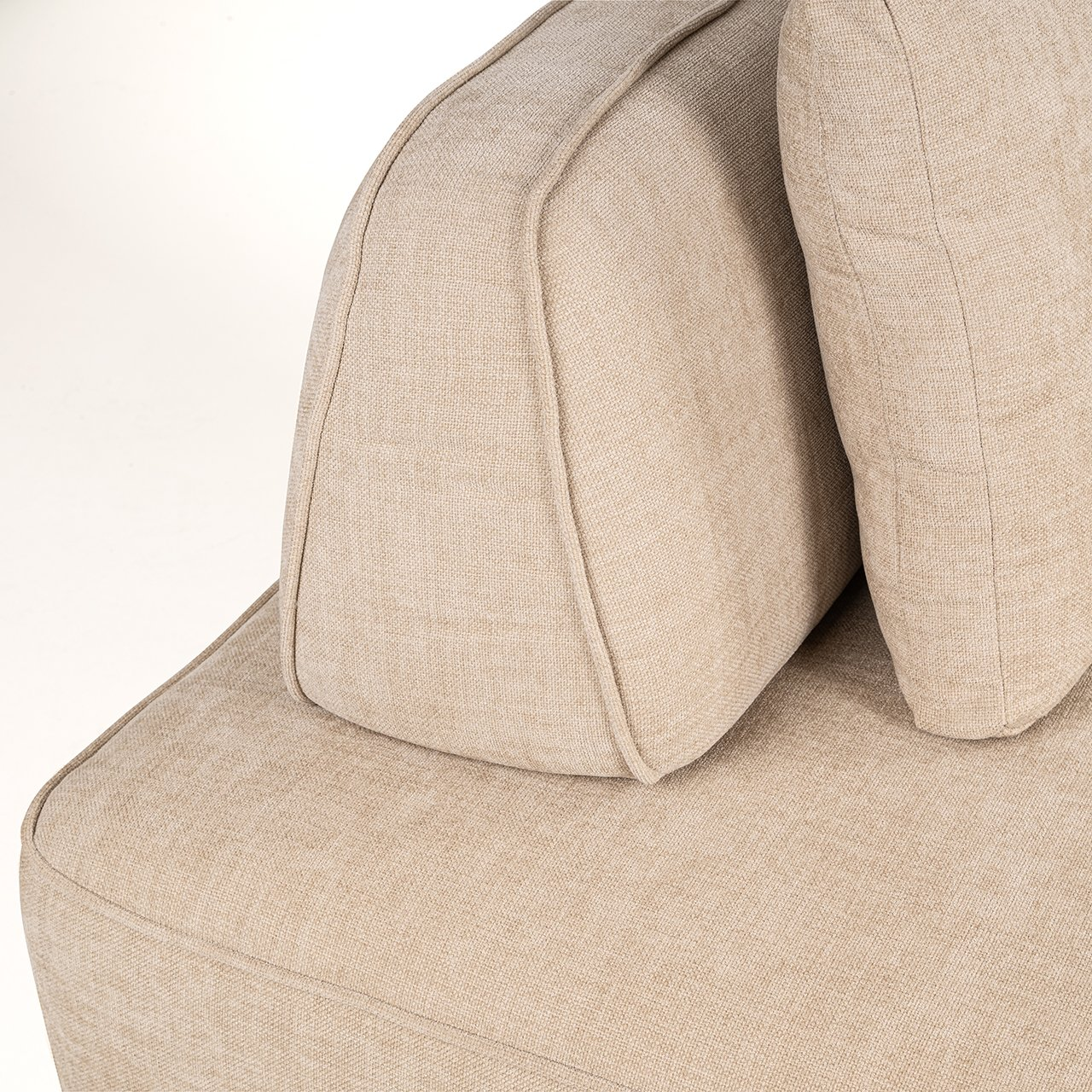 Sofa Tudor with removable backrest sand olympus (Sand olympus)