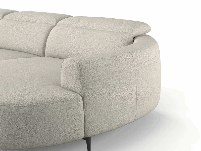 Sofa Maximus - Beige - Lounge Right