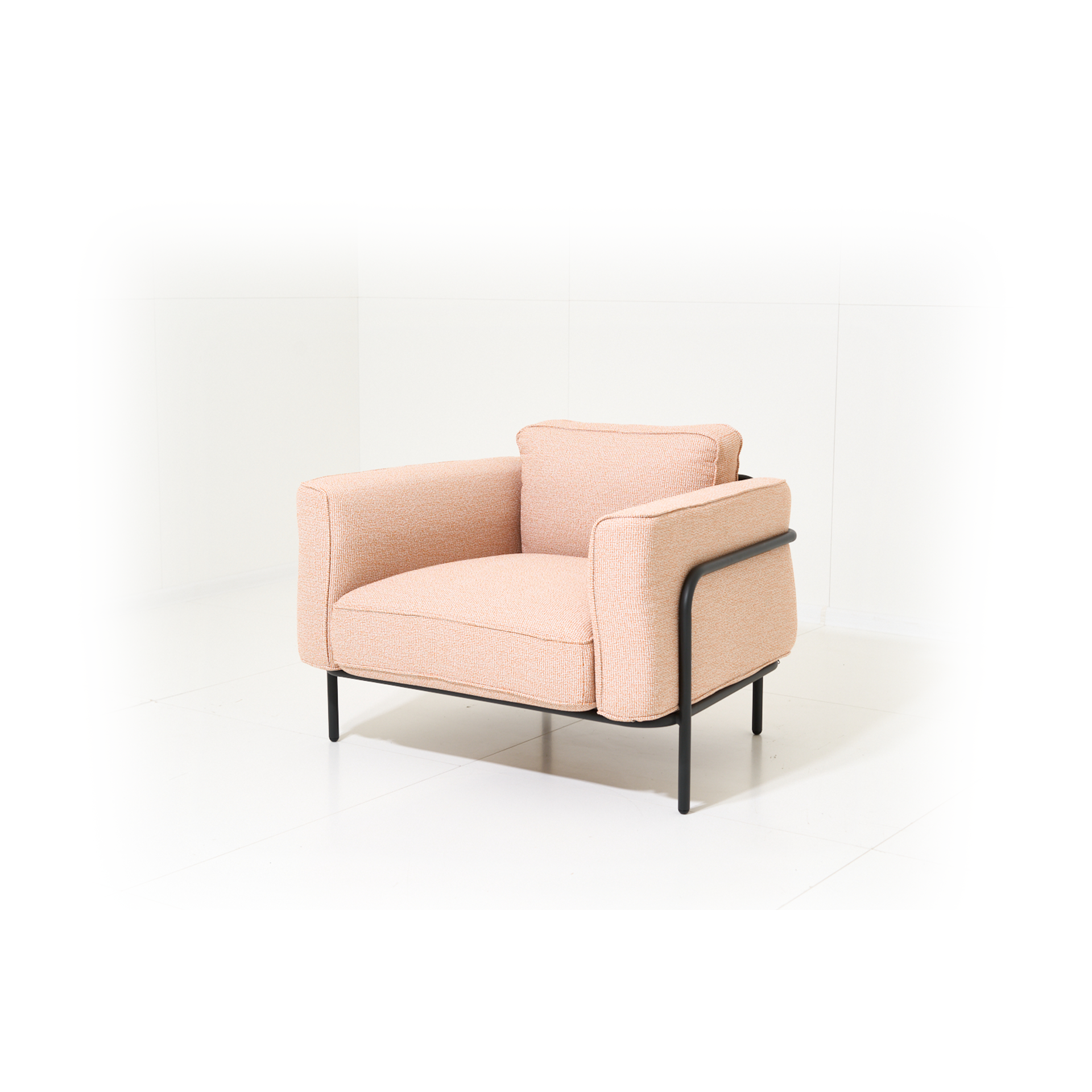 Outdoor Armchair Melan - Pink 100x88x76cm