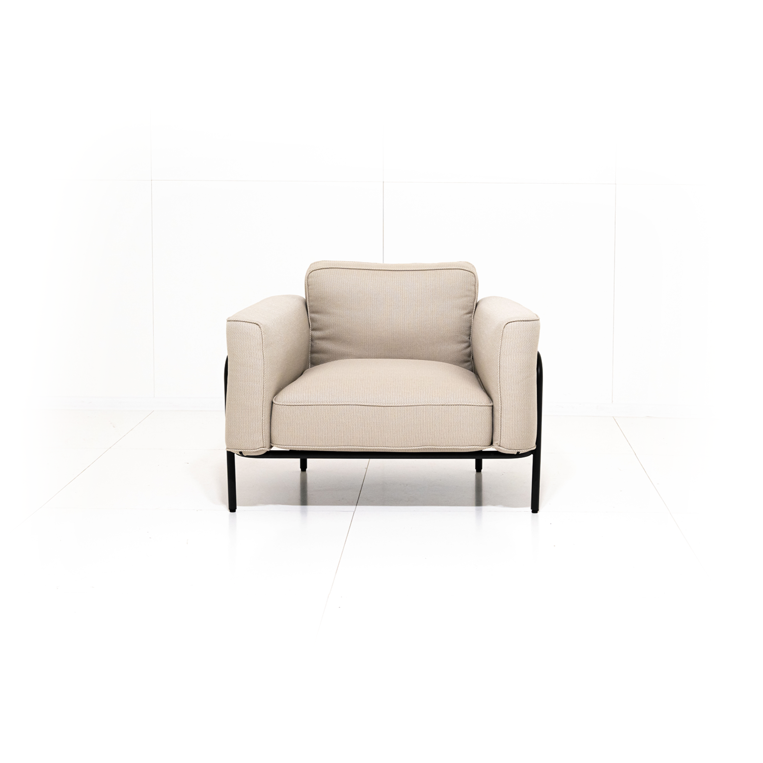 Outdoor Armchair Melan - Beige 100x88x76cm