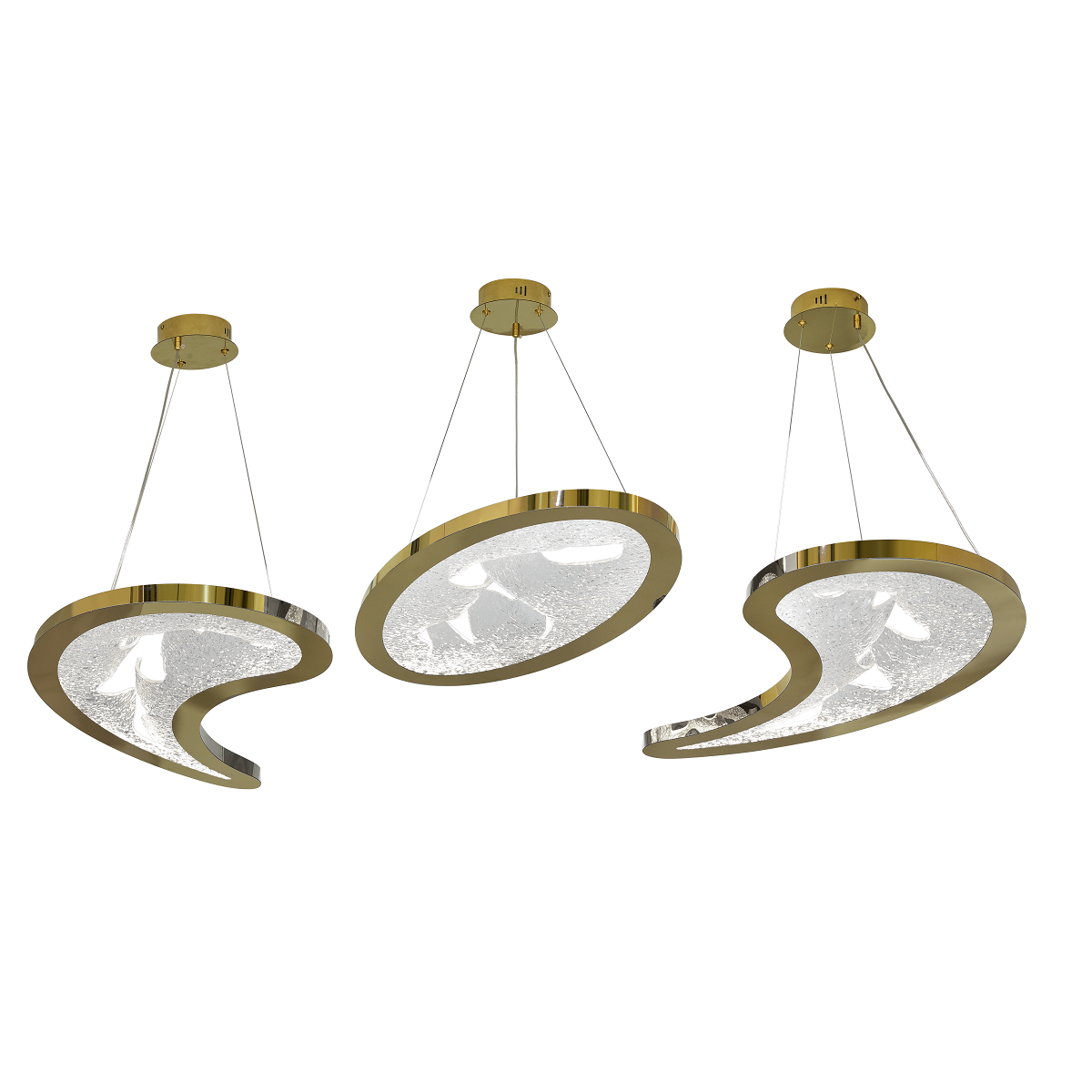 Pendant light - Line Shua Comma Left