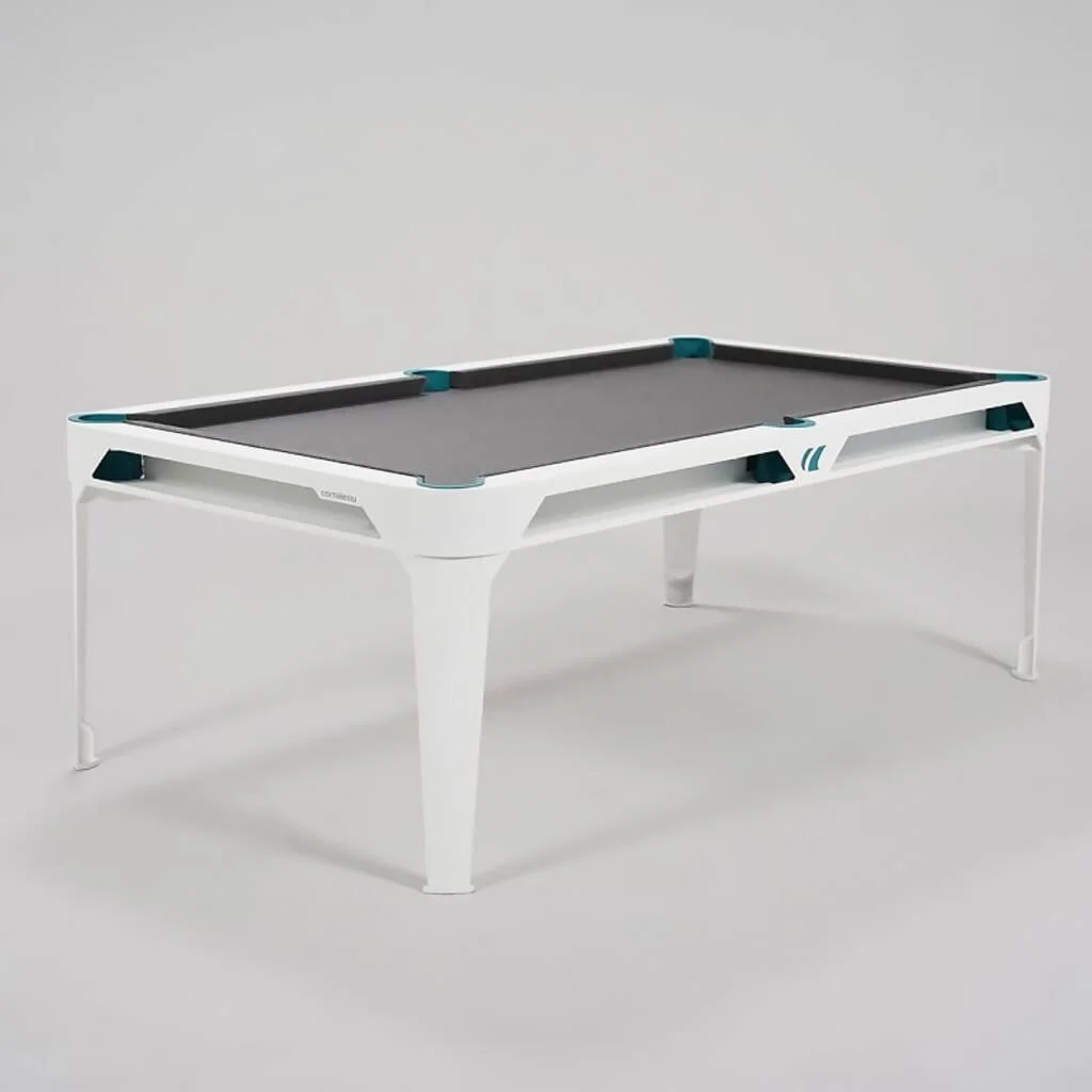 Outdoor Pool & Dining Table 7FT White