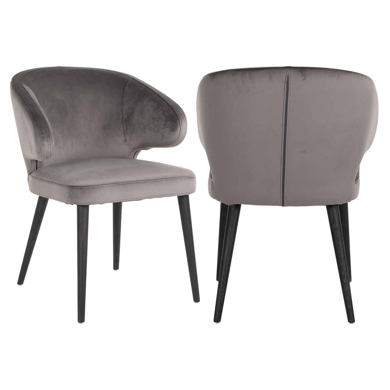 Dining chair Indigo stone velvet