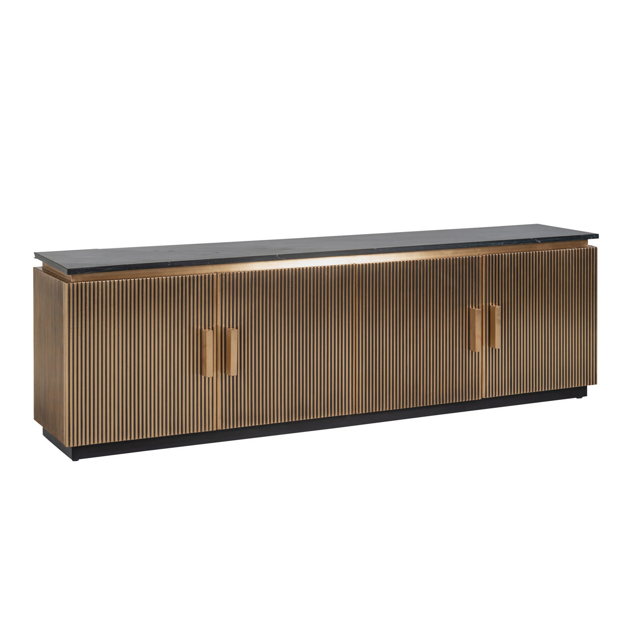 TV cabinet Ironville gold