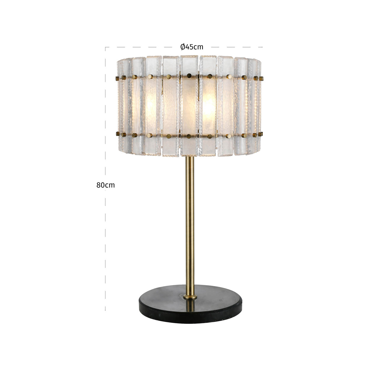 Table lamp Felina bronze