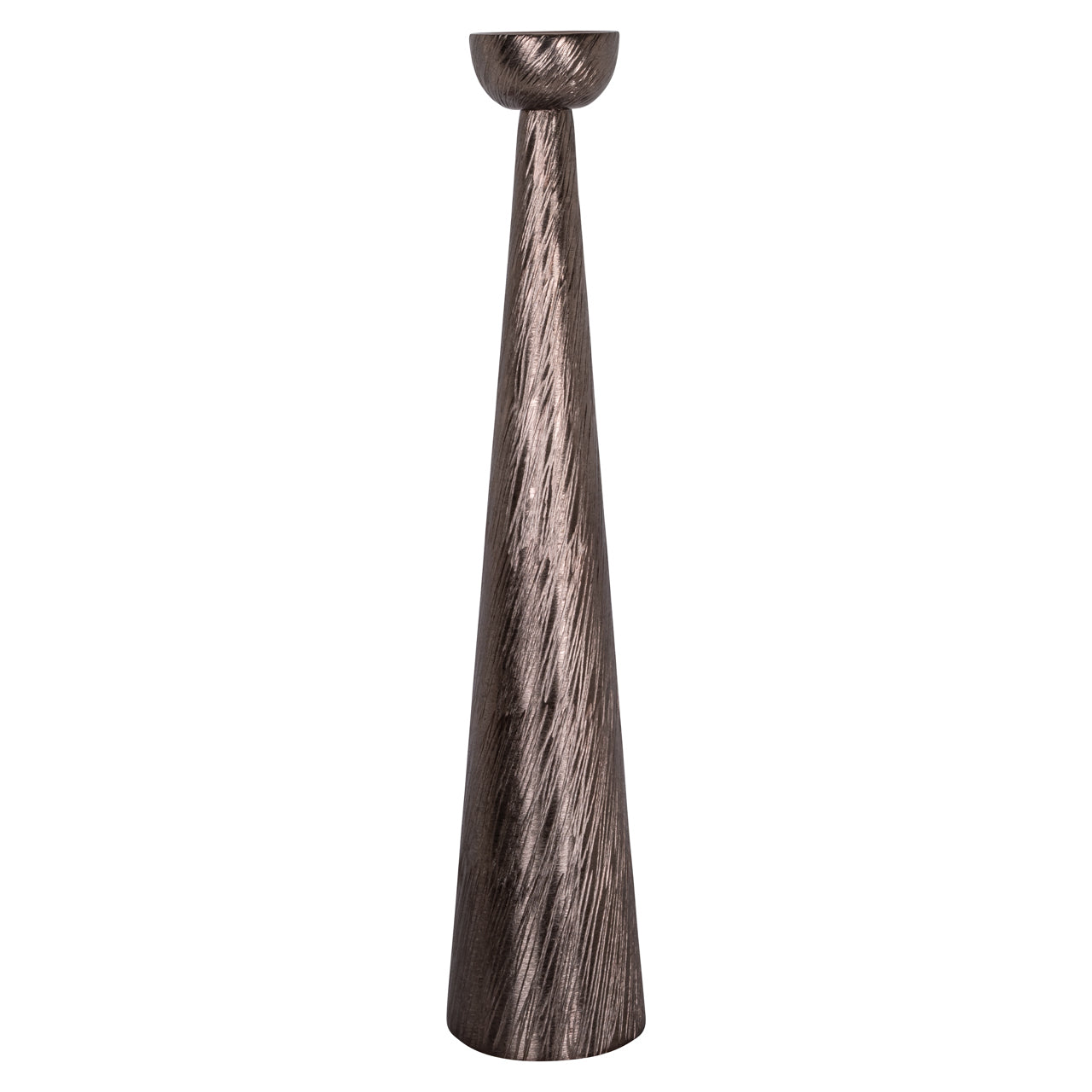 Candle holder Saphira smoke large