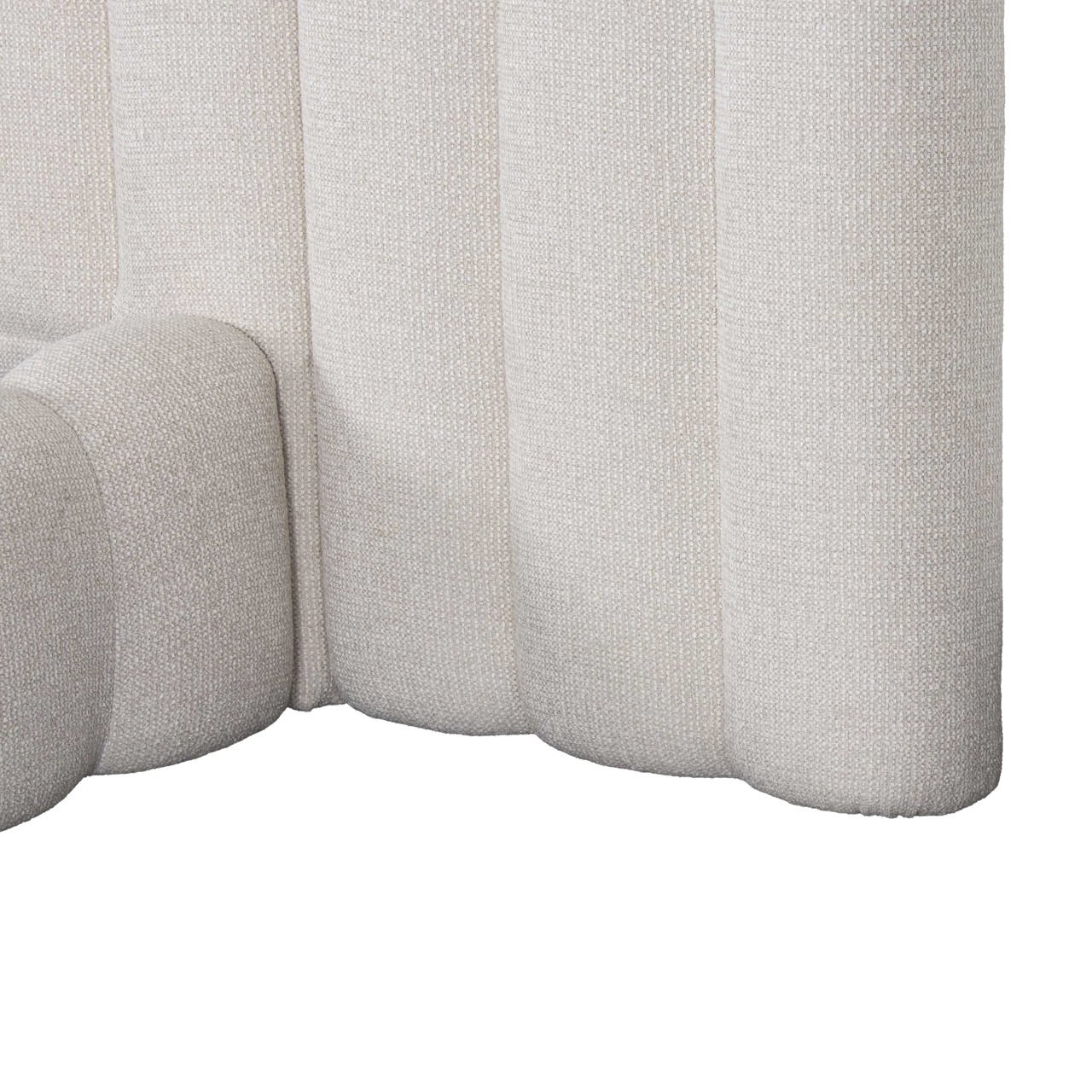 Bed Cupidon cream fancy 180x210 (mattress size (excl.)) with storage