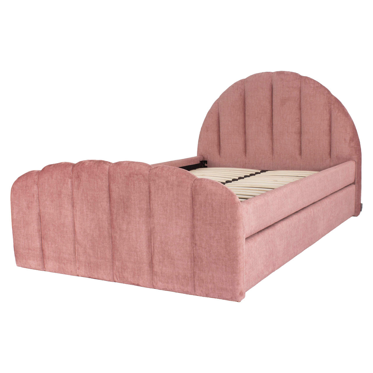Bed Pixie rosewood jewel 120x200 with pull-out bed