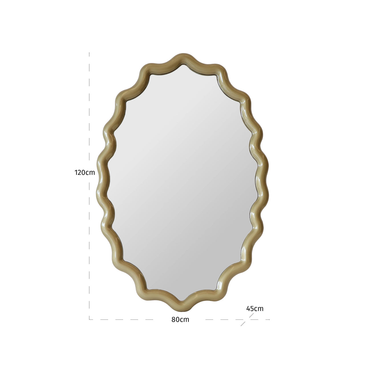 Mirror Morgan champagne gold
