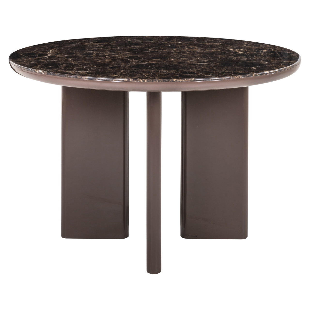 Dining table Almundi chocolat brown 120Ø
