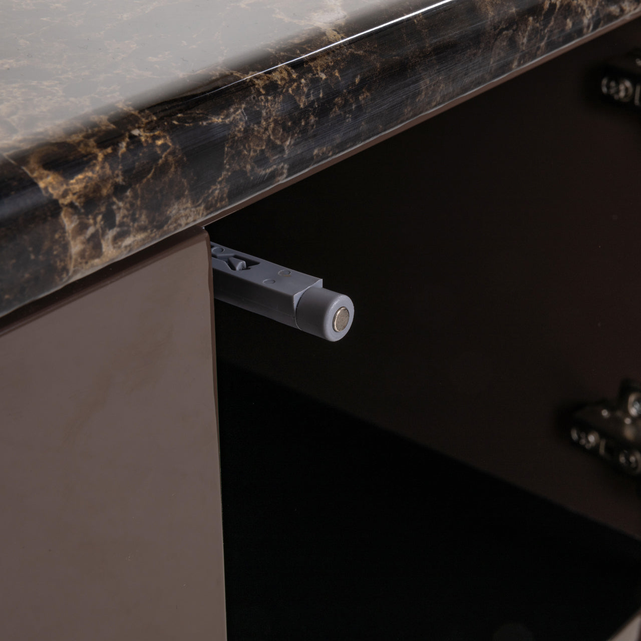 TV cabinet Almundi chocolat brown