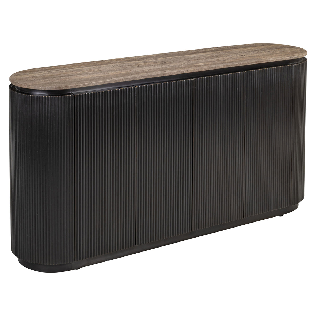 Sideboard Russo ash brown 4-doors