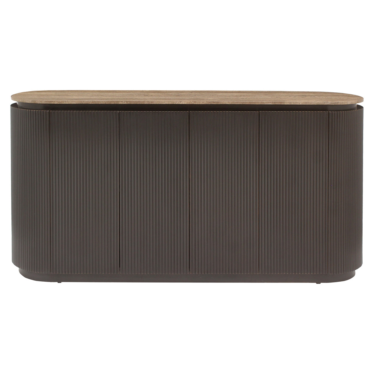 Sideboard Russo brown 4-doors