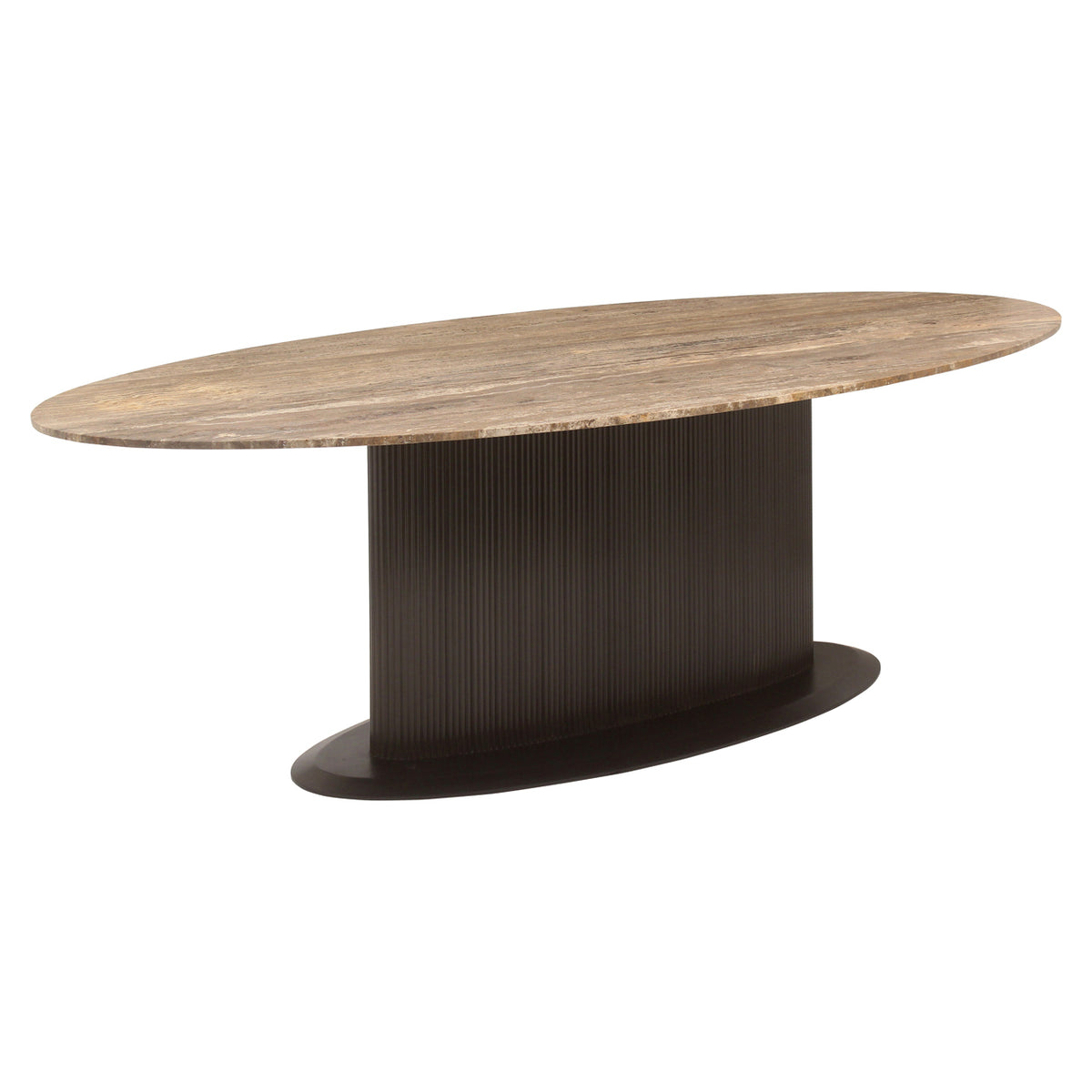 Dining table Russo ash brown oval 235