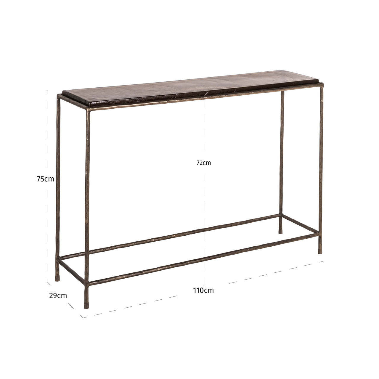 Console Villano bronze