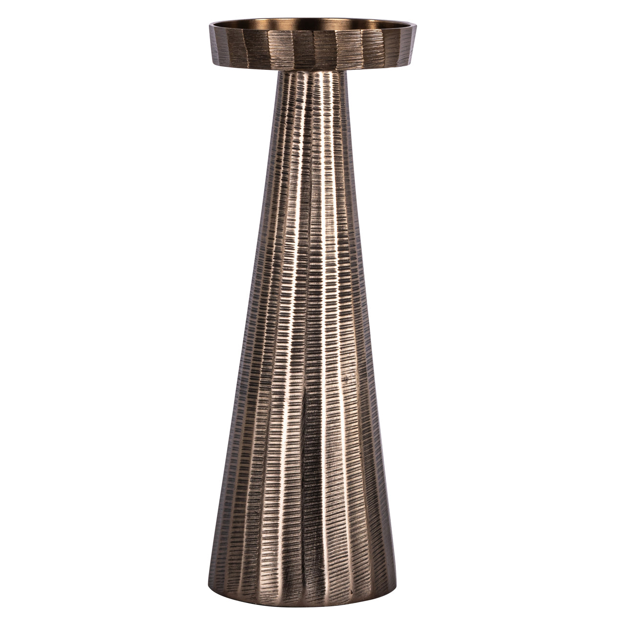 Candle holder Evola bronze S