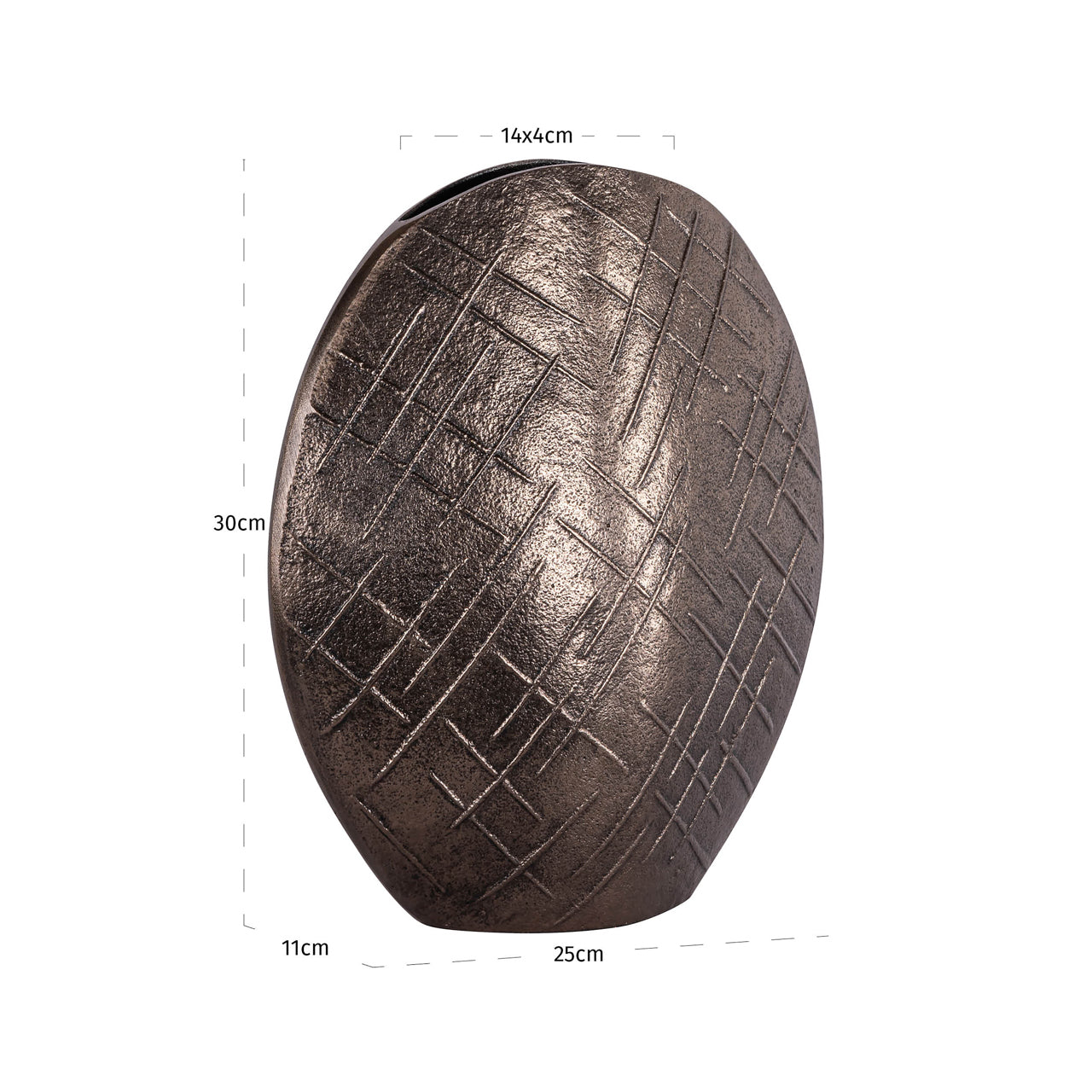 Vase Olivra bronze S