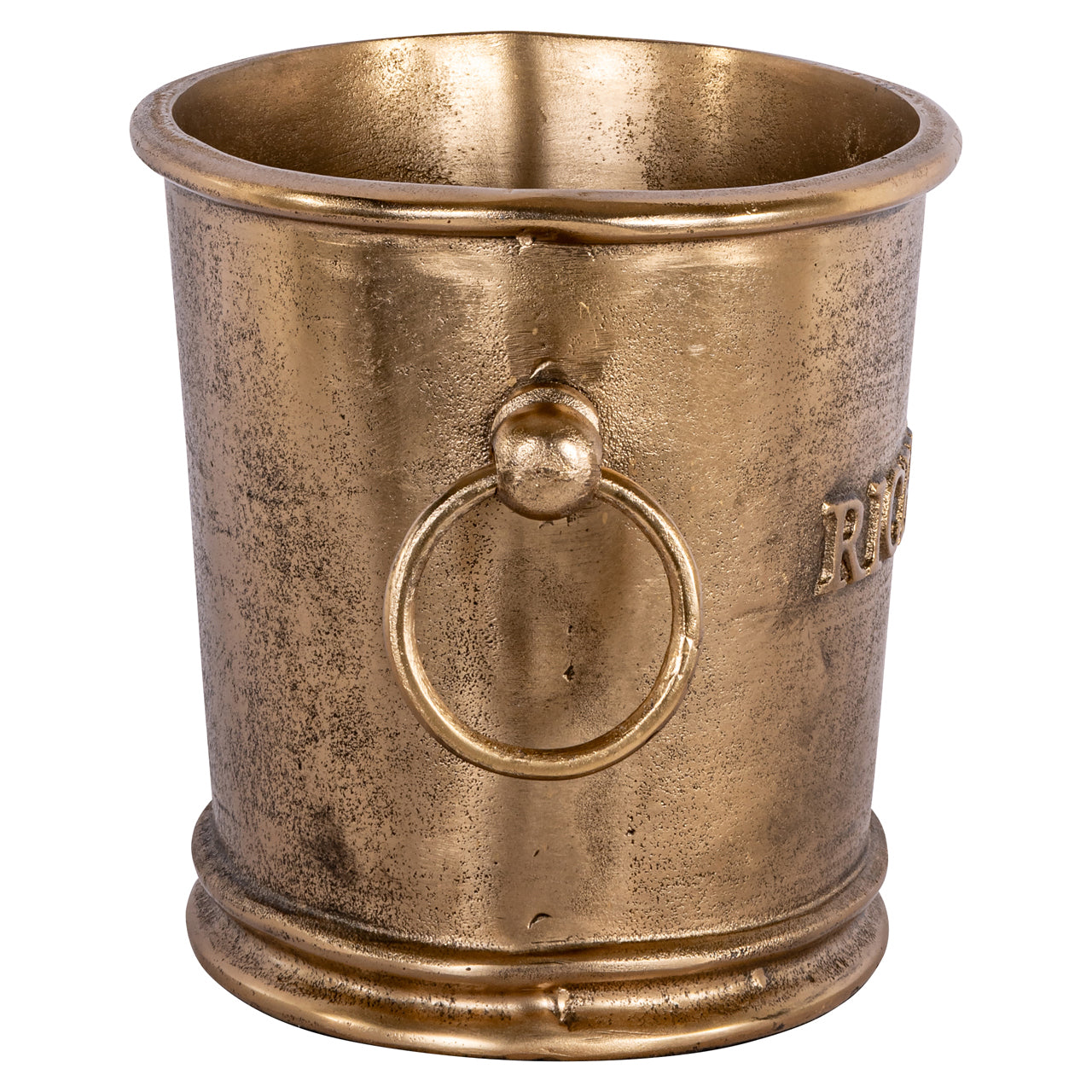 Wine & Bar accessory Vinova brass antique wine & champagne cooler