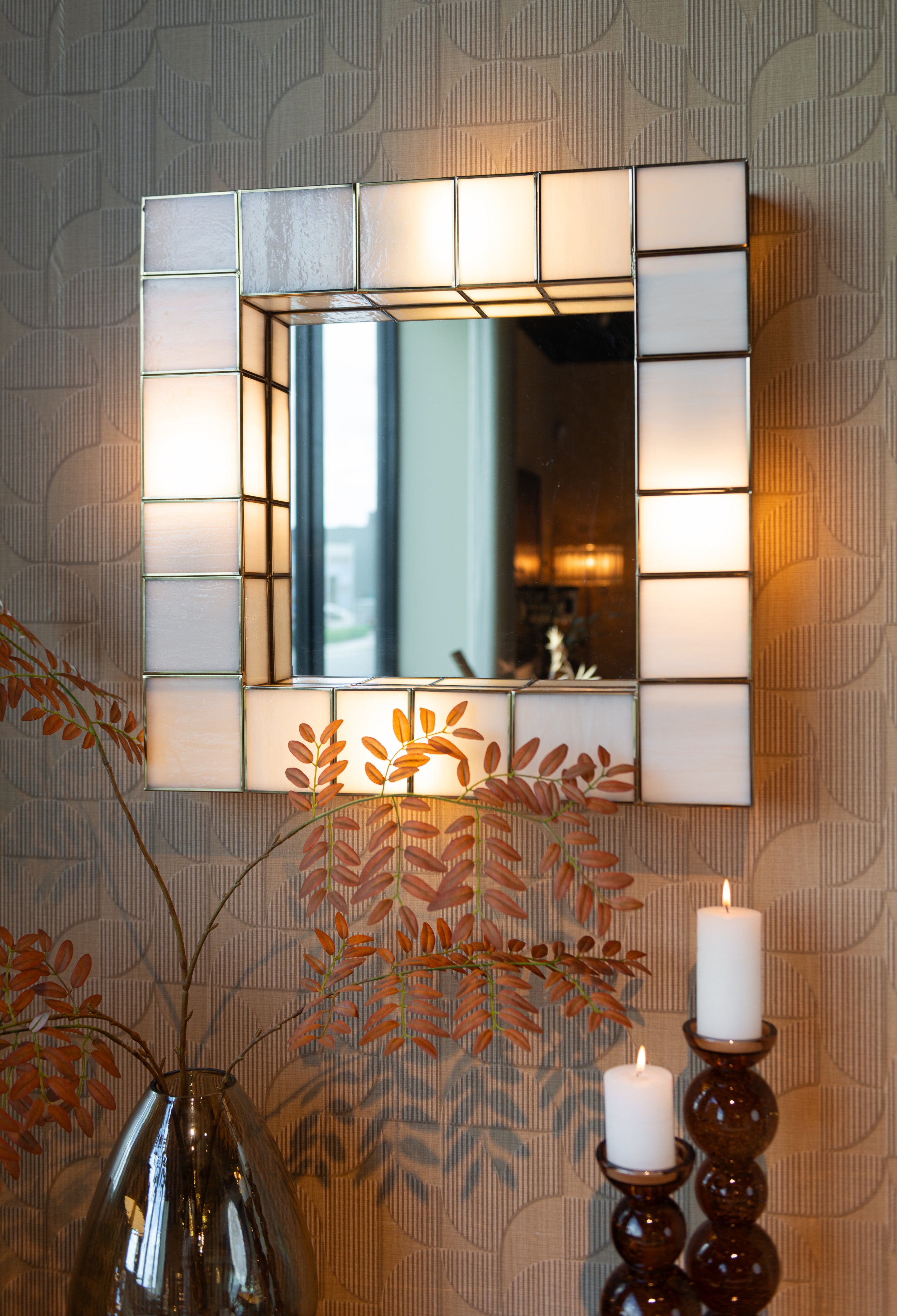 Wall lamp Luma brass antique