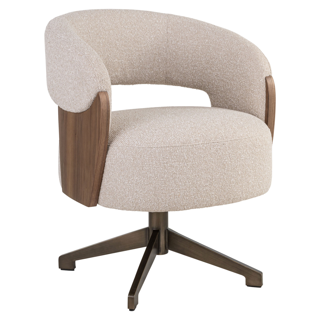 Dining chair Pollux lodge desert walnut