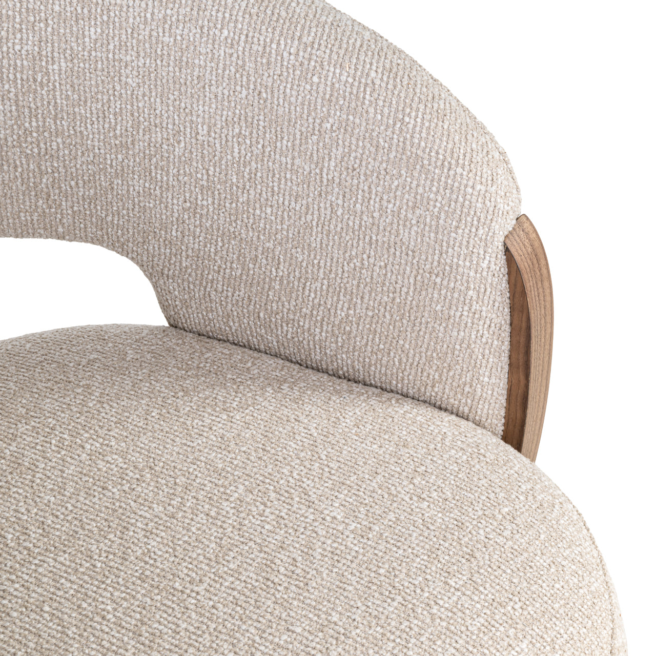 Dining chair Pollux lodge desert walnut