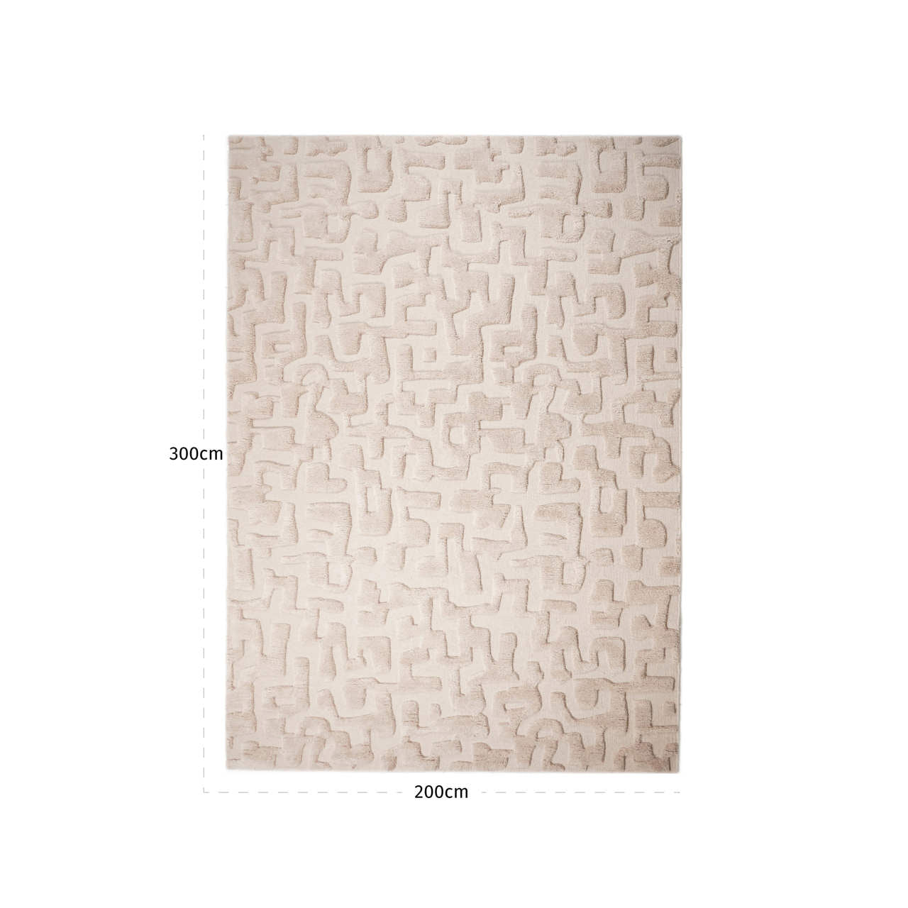 Carpet La Gomera beige 200x300