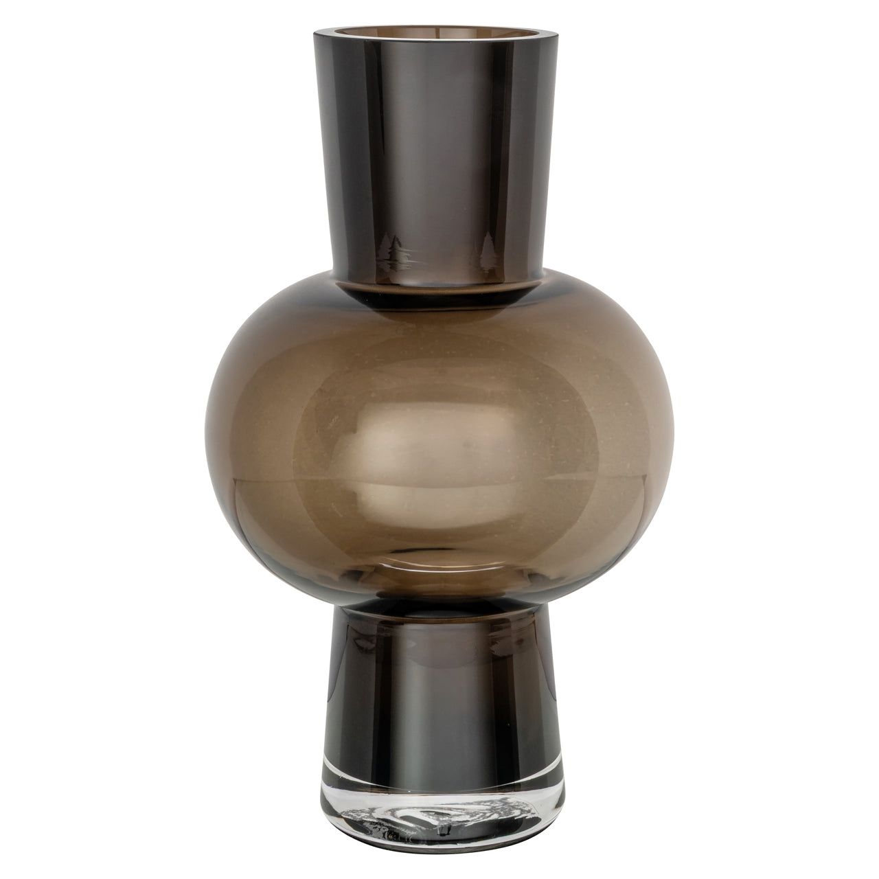 Vase Liora brown small