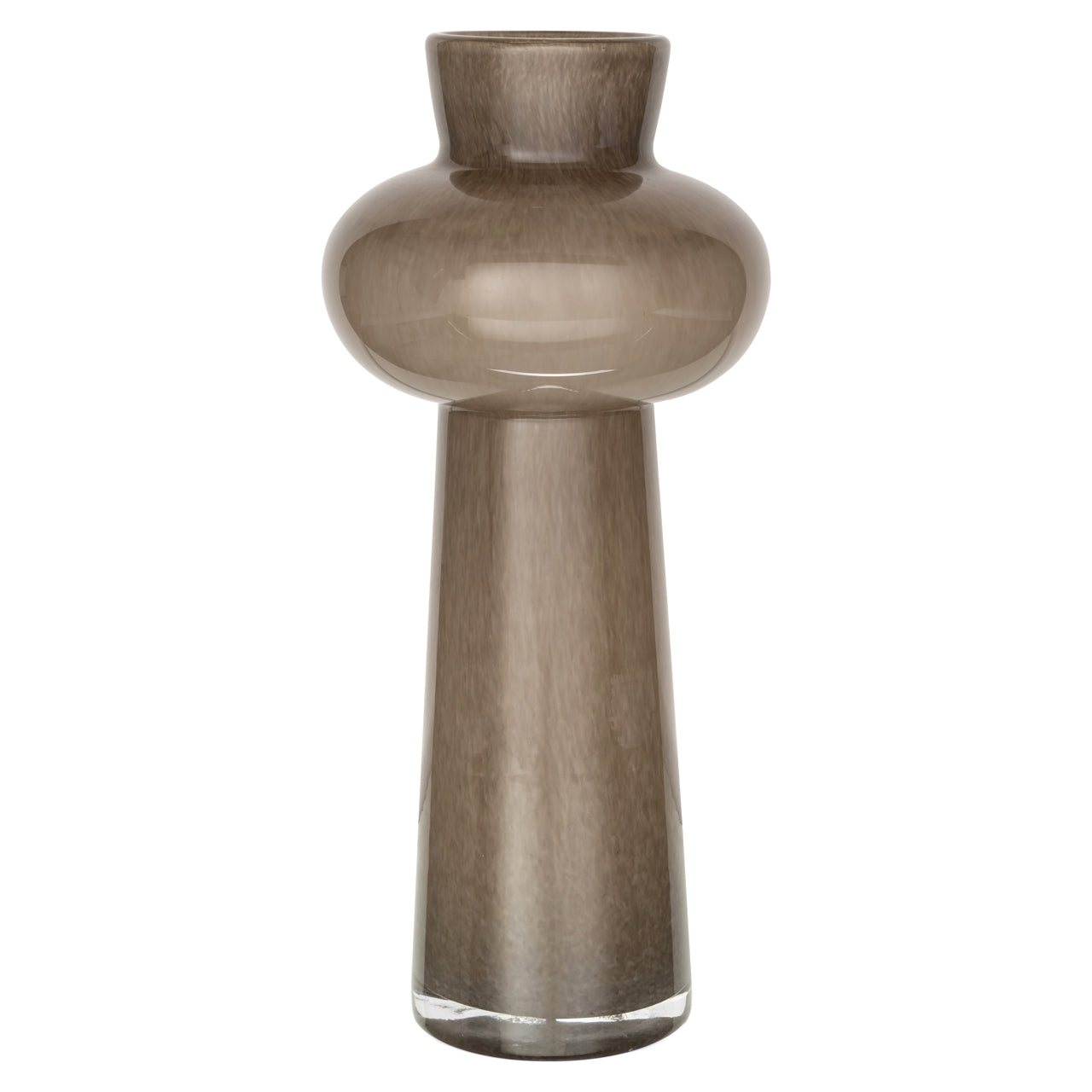 Vase Lunor taupe small