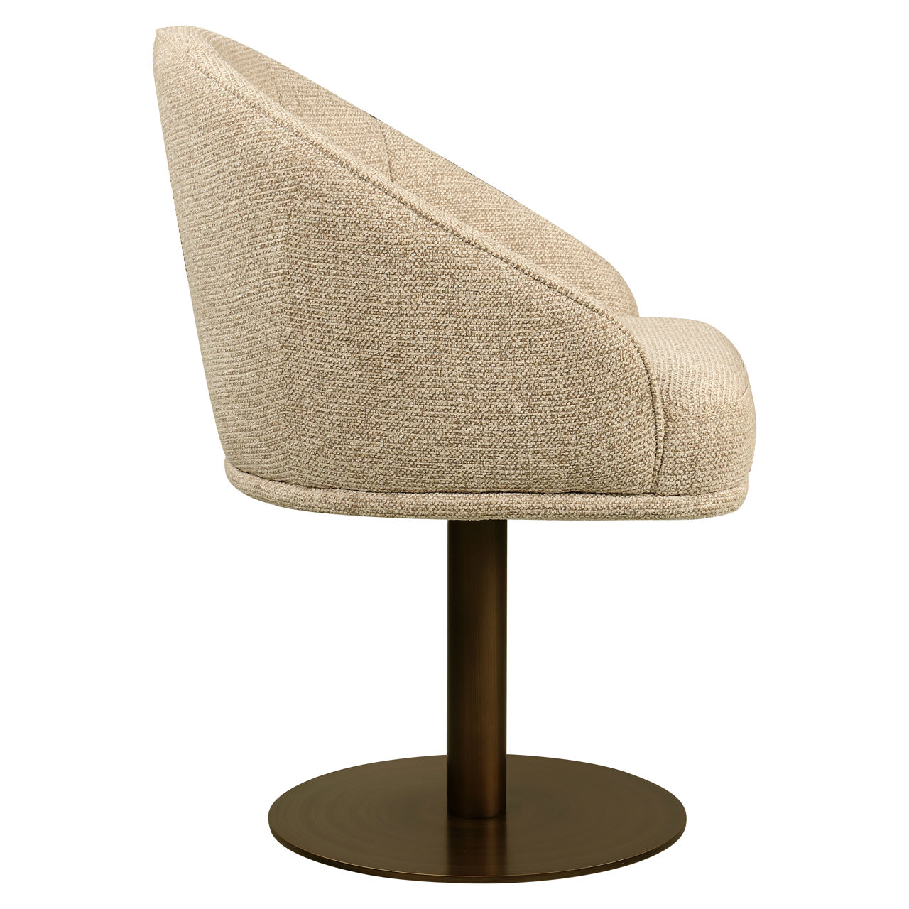 Dining chair Beverly natural fancy swivel