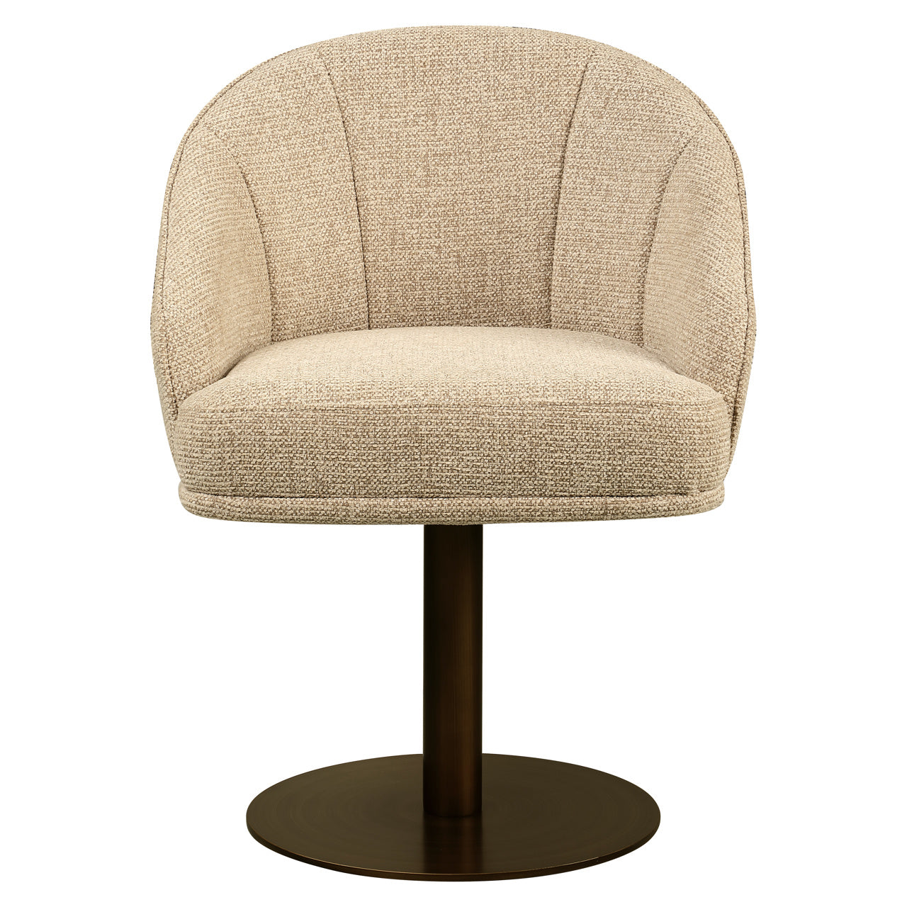 Dining chair Beverly natural fancy swivel