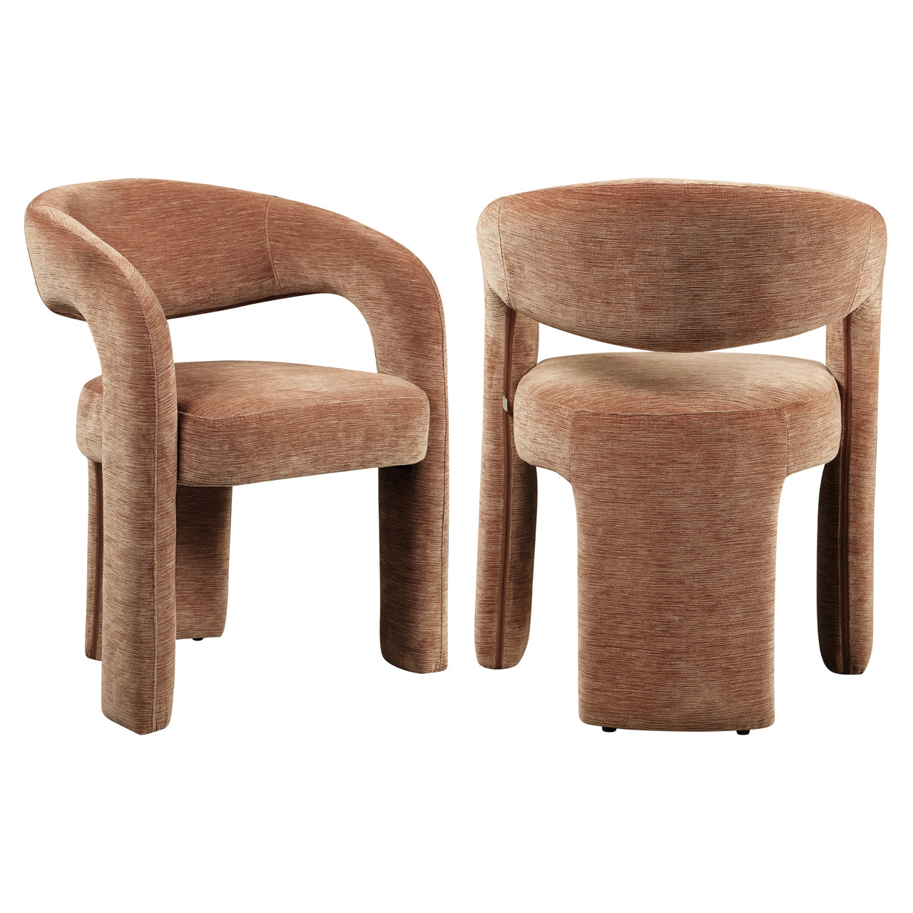 Dining chair Soho Be straight mocha mousse