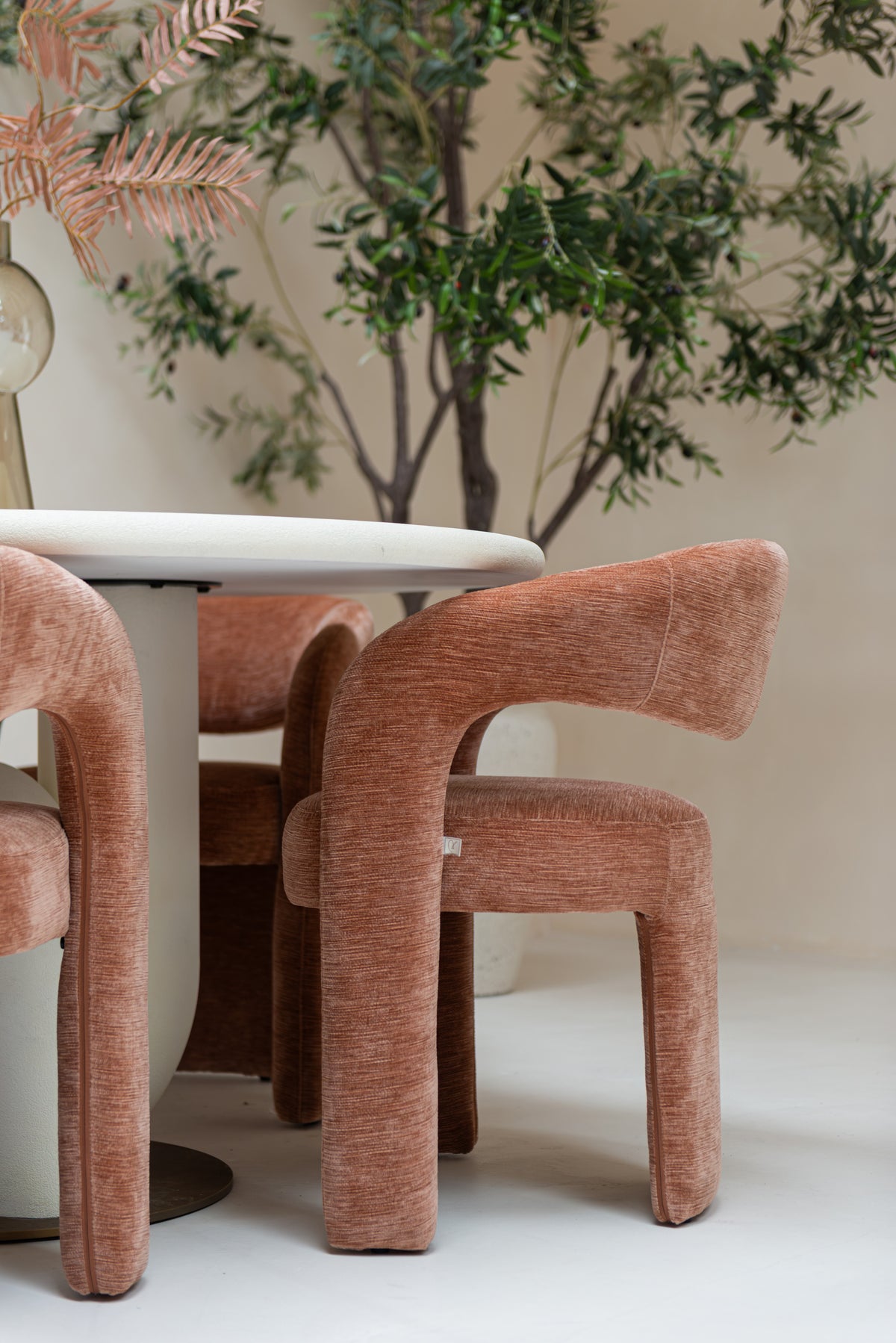 Dining chair Soho Be straight mocha mousse