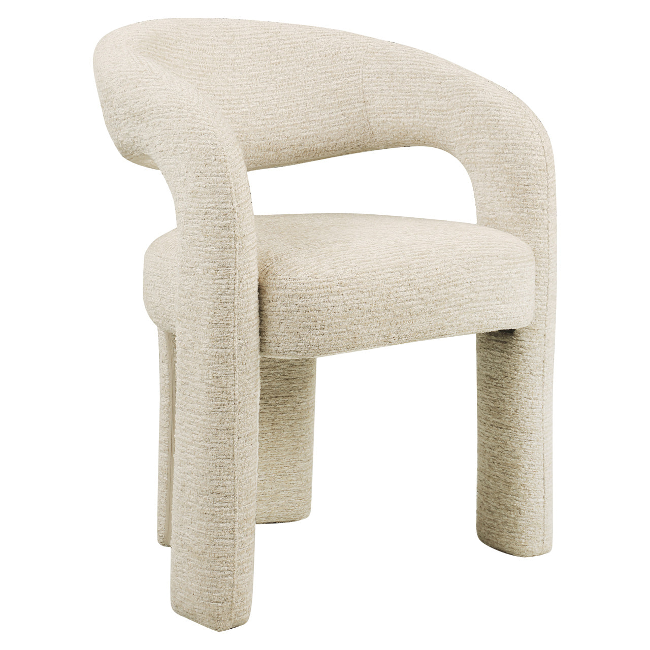 Dining chair Soho natural linear fire retardant