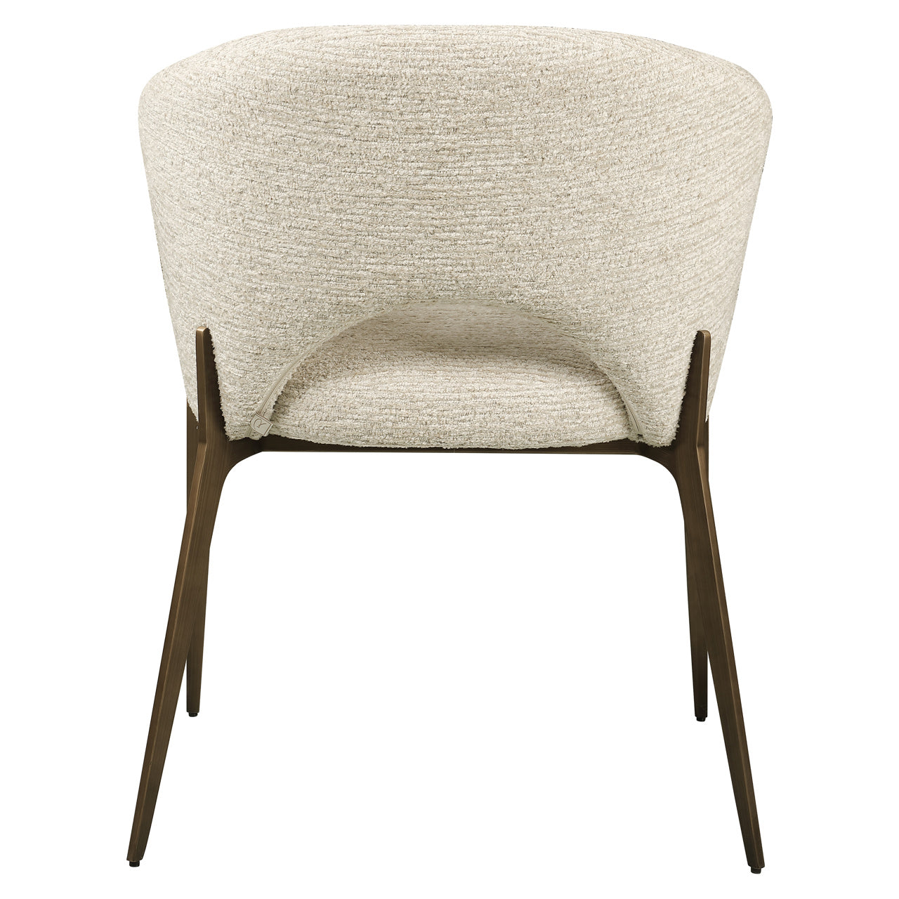 Dining chair Kenzi natural linear fire retardant