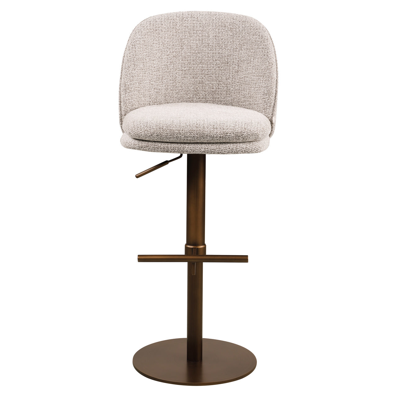 Bar stool Vesper mocca fancy swivel