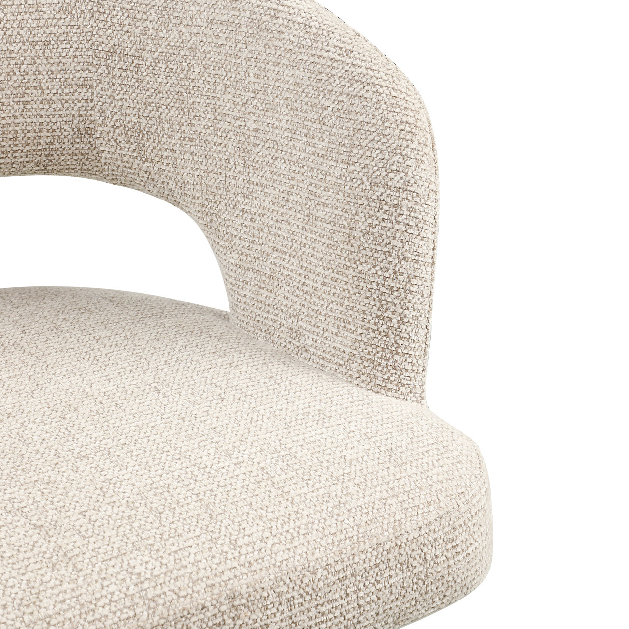 Dining chair Blanca natural fancy fire retardant