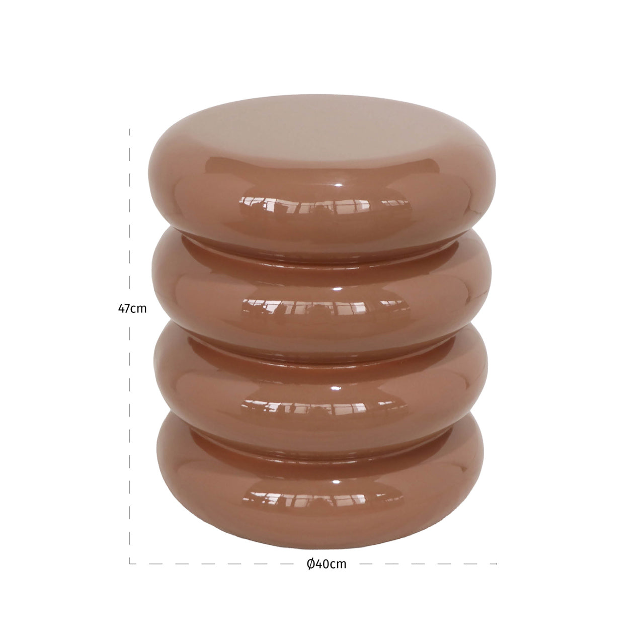 End table Indie mocha mousse