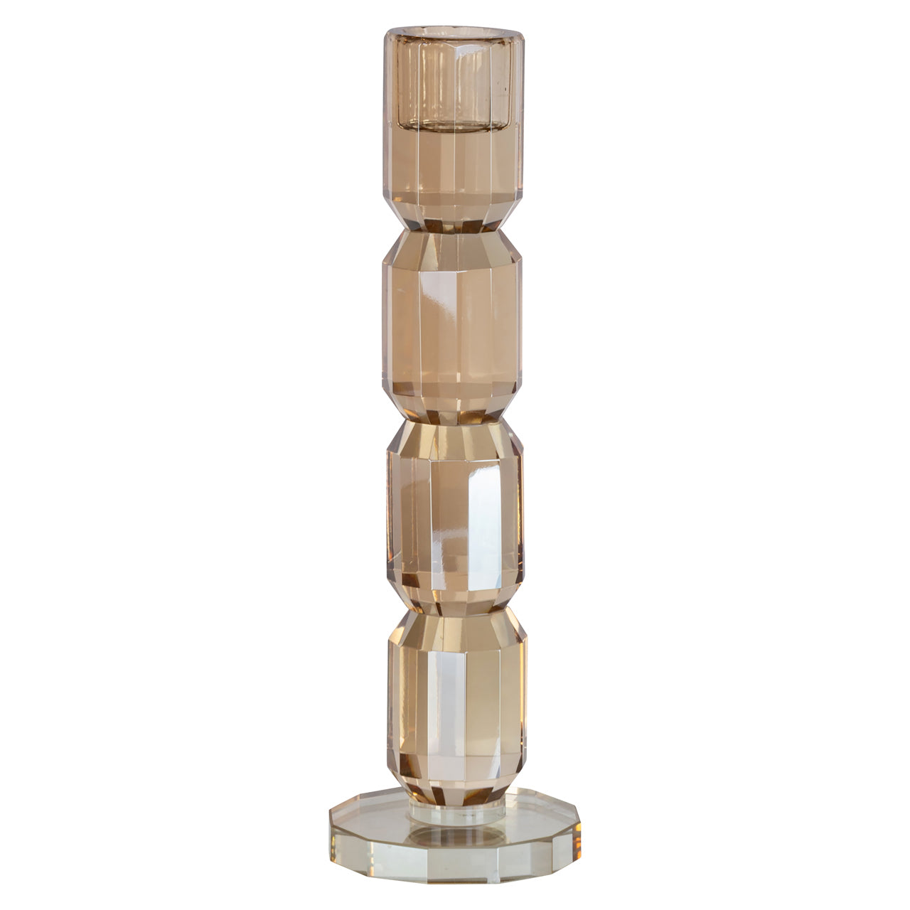Candle holder Dita Champagne small