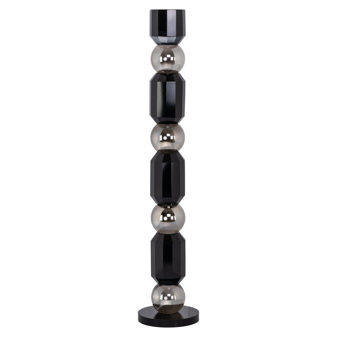 Candle holder Jessy black large