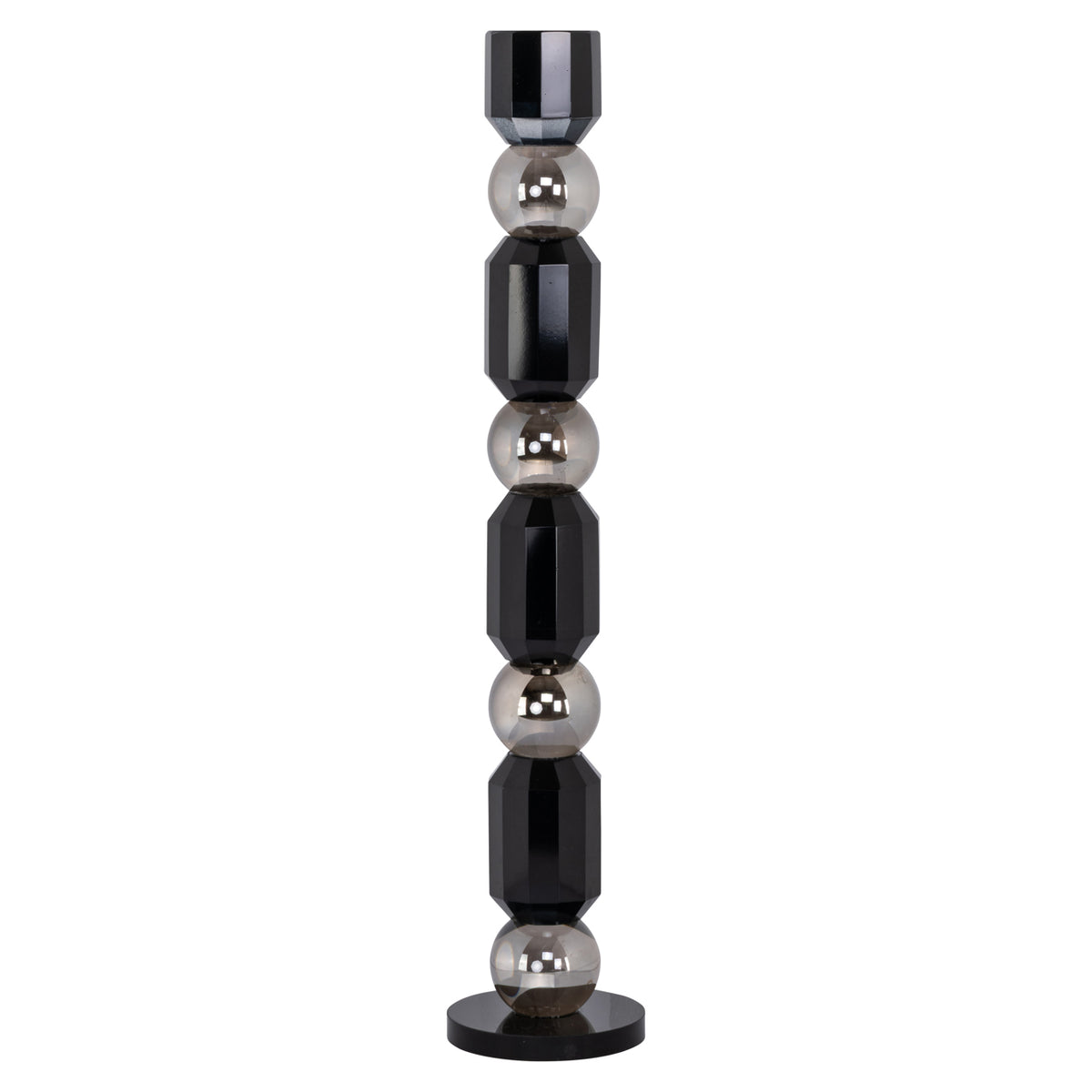 Candle holder Jessy black large