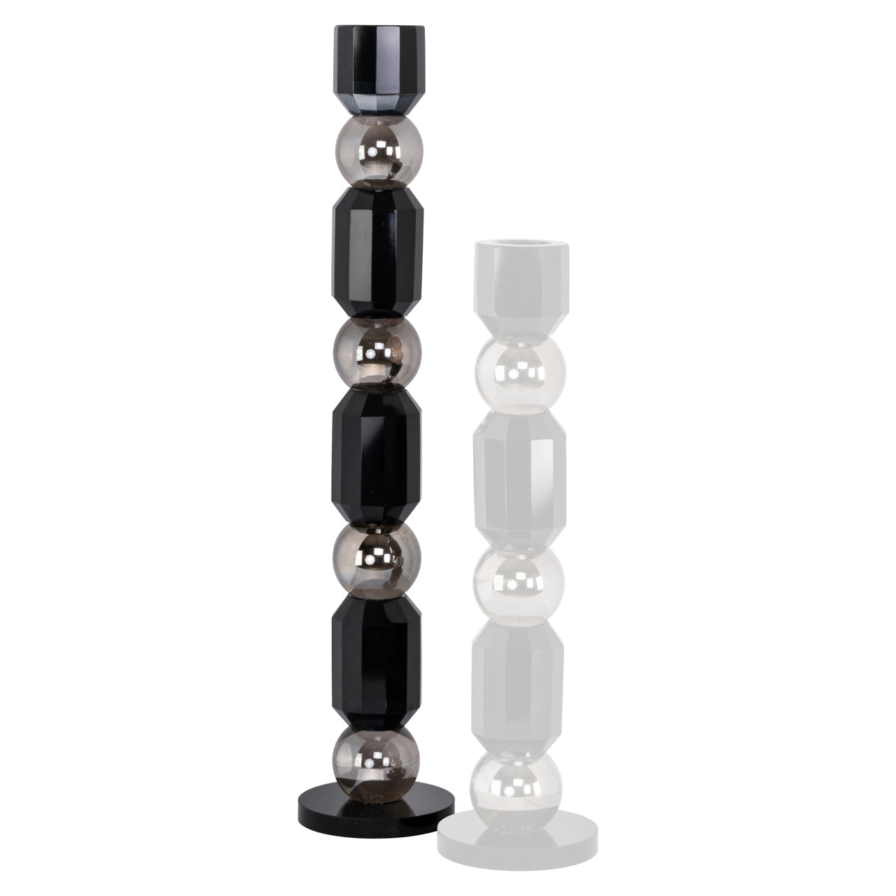 Candle holder Jessy black large