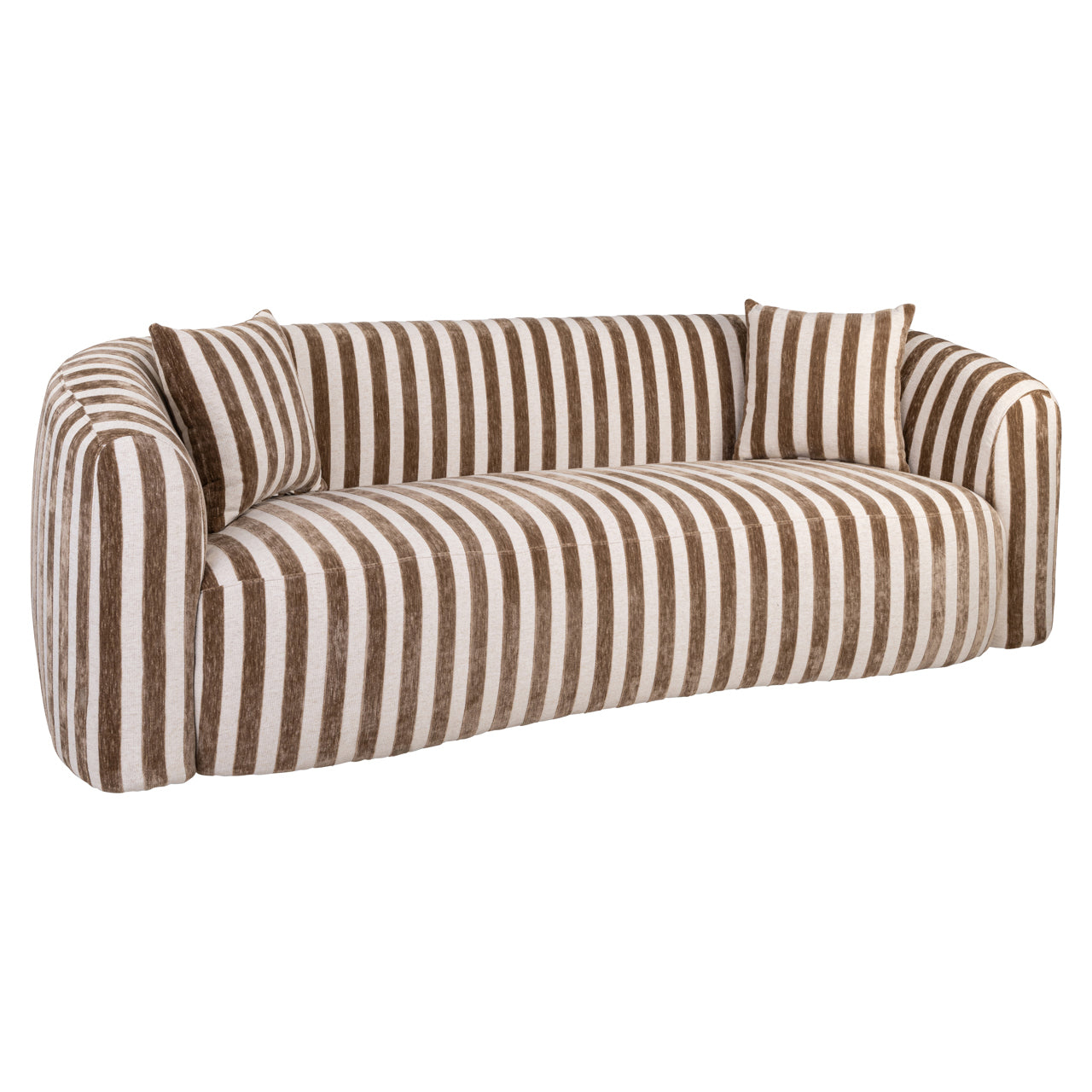Sofa Luxandra stripes sand