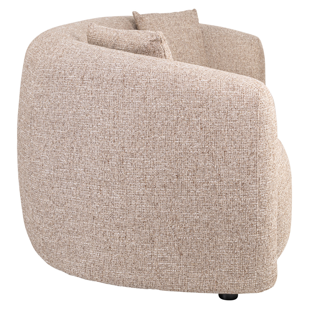 Sofa Luxandra sand tweed fire retardant