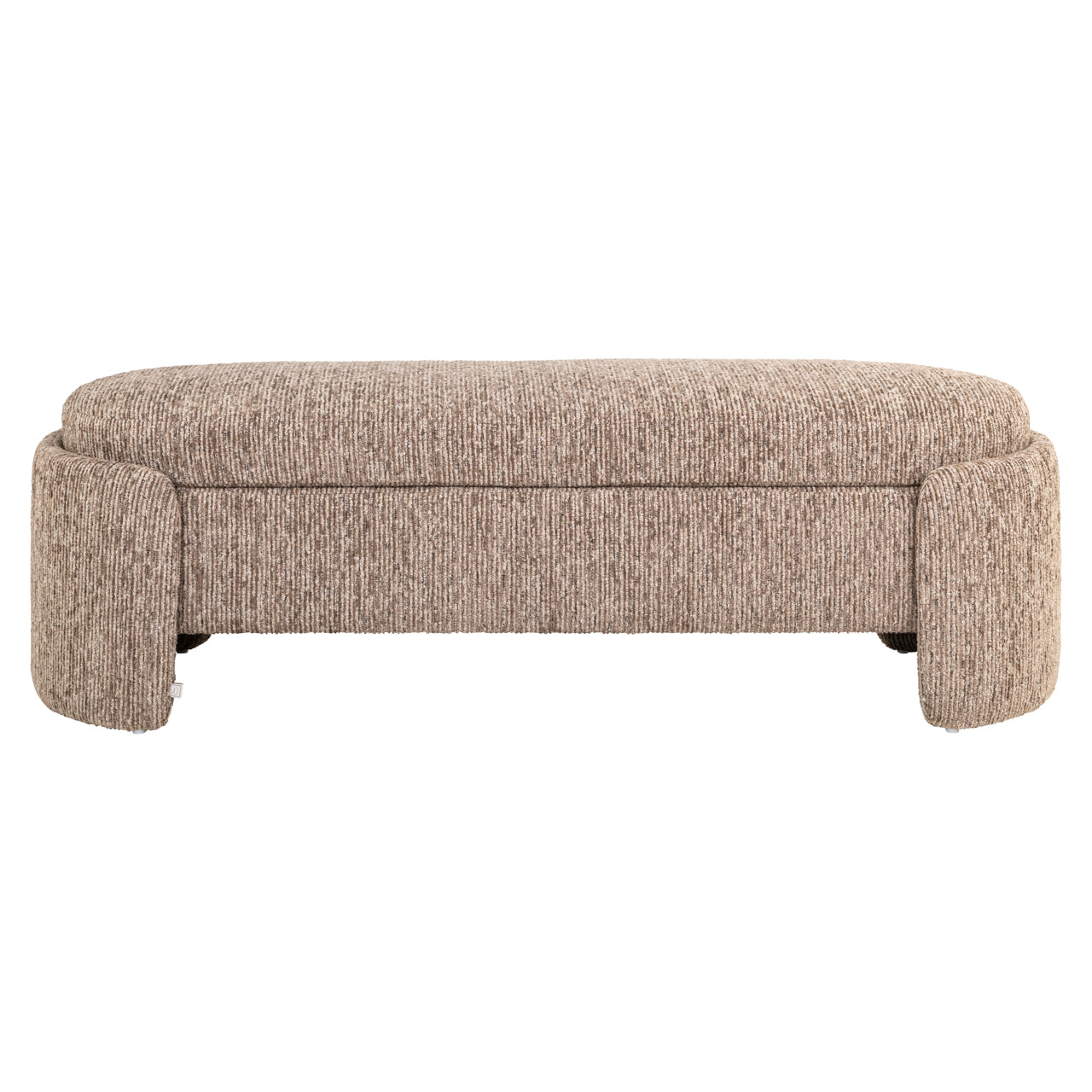 Bench Cupid mocca linear with storage