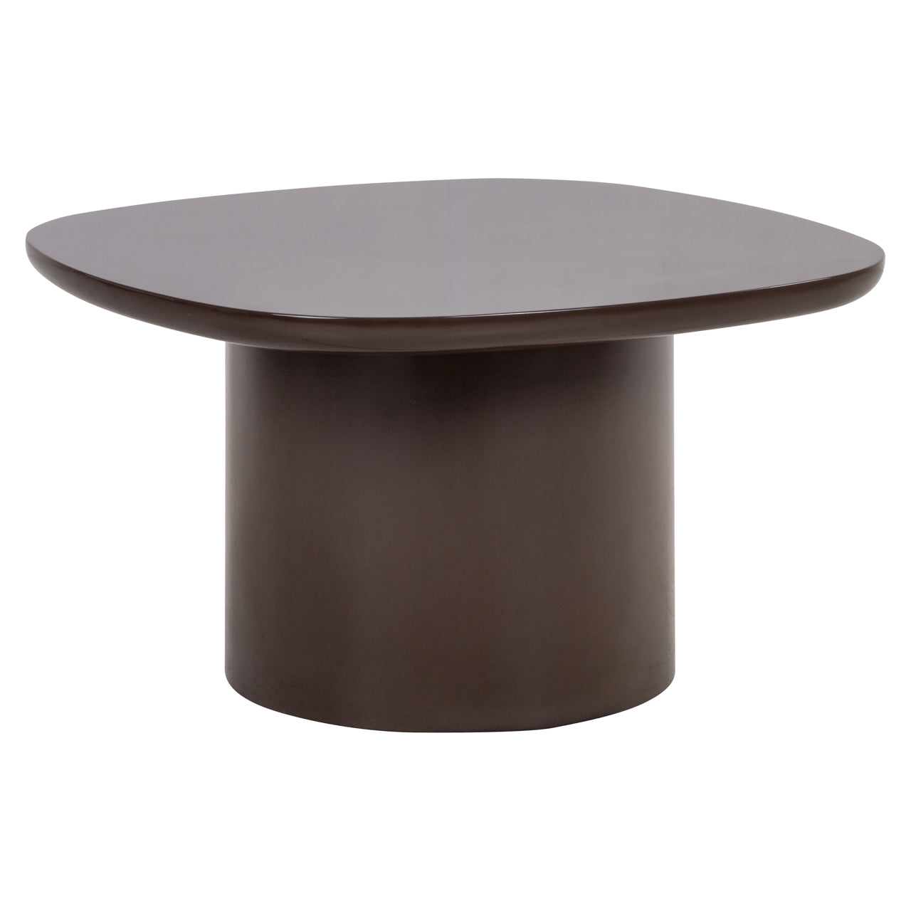 End table Almundi chocolat brown