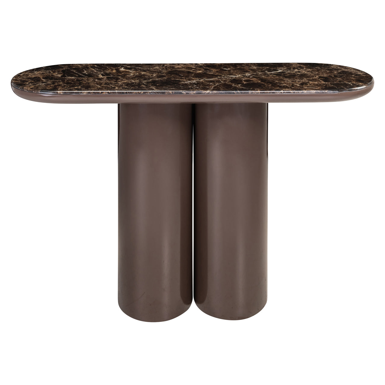 Console Almundi chocolat brown